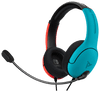 PDP LVL40 Bedrade Stereo Gaming Headset Nintendo Switch Blauw/Rood