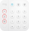 Ring Alarm Bedieningspaneel (Gen. 2)