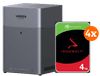 UGREEN NASync DH4300 Plus + Seagate Ironwolf 4TB 4-Pack