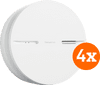 Netatmo Smart Smoke Detector (10 years) 4-pack