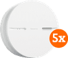 Netatmo Smart Smoke Detector (10 years) 5-pack