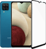 Samsung Galaxy A12 128GB Blauw + PanzerGlass Case Friendly Screenprotector Glas Zwart