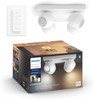 Philips Hue Buckram 4-Spot opbouwspot White Ambiance Wit