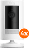 Ring Stick Up Cam Battery - Wit 4-pack