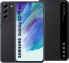 Samsung Galaxy S21 FE 128GB Grijs 5G + Samsung Clear View Book Case Zwart