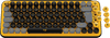 Logitech POP Keys Mechanical Wireless Keyboard Yellow