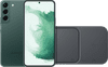 Samsung Galaxy S22 128GB Groen 5G + Samsung Duo Draadloze Oplader 15W
