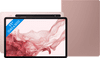 Samsung Galaxy Tab S8 11 inch 128GB Wifi Rosegoud + Book Case Roze