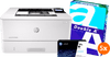 HP LaserJet Pro M404dw + 1 extra zwarte toner + 2.500 vellen A4 papier