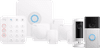 Ring Alarm System with 4 Sensors + Indoor Cam White + Video Doorbell