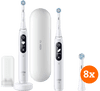 Oral-B iO - 7n Wit Duo Pack + iO Ultimate Clean opzetborstels (8 stuks)