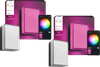 Philips Hue Scenova Outdoor Wall and Ceiling Lamp Duo Pack