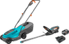 Gardena PowerMax 30/18V P4A Solo + Gardena EasyCut 45/18V + Bosch Starterset 18V 4,0 Ah