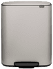 Brabantia Bo Prullenbak 60 Liter Soft Grey