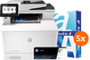 HP Color LaserJet Pro MFP M479fdw + 1 Extra Black Toner Cartridge + 2500 Sheets A4 Paper