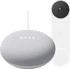 Google Nest Mini Wit + Google Nest Deurbel