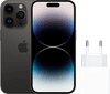 Apple iPhone 14 Pro 256GB Space Black + Apple Usb C Oplader 20W