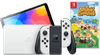 Nintendo Switch OLED Wit + Animal Crossing New Horizons