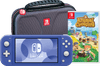 Nintendo Switch Lite Blauw + Animal Crossing New Horizons + Bigben Beschermtas
