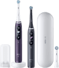 Oral-B iO 8n Paars en Zwart Duopack met extra opzetborstel
