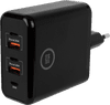 BlueBuilt Power Delivery en Quick Charge Oplader met 5 Usb Poorten 20W Zwart