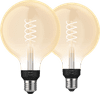 Philips Hue Filament Light White Globe XL E27 - 2023 - 2-pack