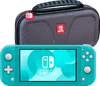 Nintendo Switch Lite Turquoise + Bigben Officiële Nintendo Switch Lite Beschermtas