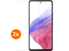 BlueBuilt Samsung Galaxy A53 / A52s / A52 Screen Protector Glass Duo Pack