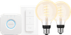 Philips Hue Filament White Ambiance Globe 2-Pack Startpakket