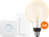 Philips Hue Filament White Ambiance Globe XL 4-pack Starter Pack
