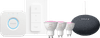 Philips Hue White and Color Starter Pack GU10 3-pack + dimmer + Bridge + Google Nest Mini
