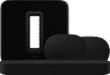 Sonos Beam Gen2 Zwart + 2x Era 300 Zwart + Sub G3 Zwart
