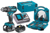 Makita DHP485RFJ + 71-delige bit- en borenset