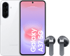 Samsung Galaxy A37 128GB Wit 5G + Samsung Galaxy Buds4 Zwart