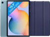 Samsung Galaxy Tab S6 Lite (2022) 64GB Wifi Blauw + Just in Case Tri-Fold Book Case Blauw