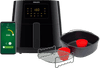 Philips Airfryer XL Connected HD9280/70 + Kookrek + Bakvorm