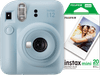 Fujifilm Instax Mini 12 Pastel Blue + Photo Paper (20 units)