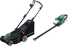 Bosch Rotak 18V2-43 (zonder accu) + Bosch EasyHedgeCut 18-45 Li (zonder accu)