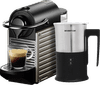 Krups Nespresso Pixie XN304T Titanium + Milk Frother