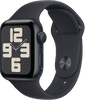 Apple Watch SE (2022) 40mm Midnight Aluminium Sportband S/M
