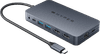 Hyper HyperDrive Dual 4K HDMI 10-in-1 Docking Station voor Macbook Blauw