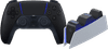 Sony PlayStation 5 DualSense Wireless Controller Midnight Black + BlueBuilt Charging Dock