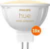 Philips Hue spot White Ambiance MR16 18-pack
