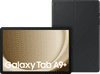 Samsung Galaxy Tab A9 Plus 11 inch 64GB Wifi Zilver + Book Case Zwart