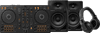 Pioneer DJ DDJ-FLX4 + Pioneer DJ HDJ-X5 Zwart + Pioneer DJ DM-40D Zwart