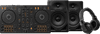 Pioneer DJ DDJ-FLX4 + Pioneer DJ HDJ-X5 Zwart + Pioneer DJ DM-50D Zwart