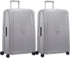 Samsonite S'Cure Spinner 69cm Duo Pack Silver