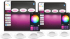 Philips Hue Inbouwspot Slim 6-Pack - White and Color - 90mm - Wit