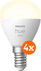 Philips Hue Kogellamp White E14 4-pack