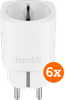 Hombli EU Smart Socket White 6-pack